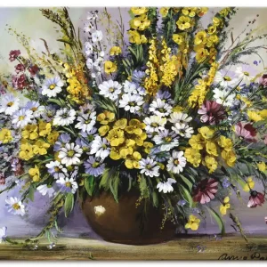 Herrlichkeit von Gänseblümchen A9OV Wandbild Angebot
