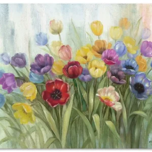 Tulpenwiese I T4BB Wandbild Wochenendangebot