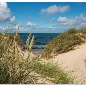 Strand bei Vesterhav S9OG Wandbild Sichere Zahlung