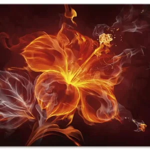 Feuerblume T9PP Wandbild Kostenloser Versand