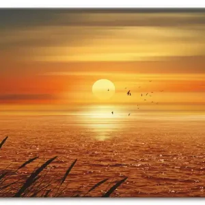 Sonnenuntergang über dem Meer T6DY Wandbild Neu Im Sortiment
