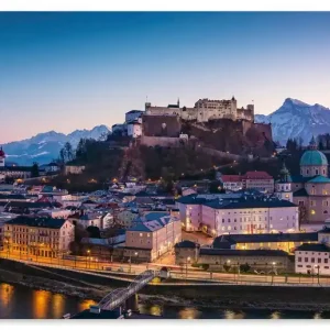 Wochenendangebot Salzburg Panorama U4TL Wandbild