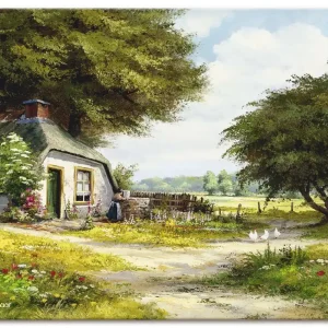 Bauernhaus K9MJ Wandbild Bestseller