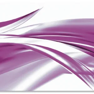 Versand Am Gleichen Tag Schöne violette Welle - Abstrakt S7KV Wandbild