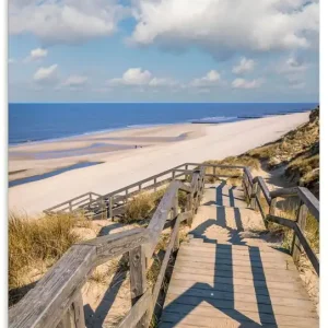 Heißes Angebot Weg zum Weststrand in Kampen, Sylt U4XN Wandbild