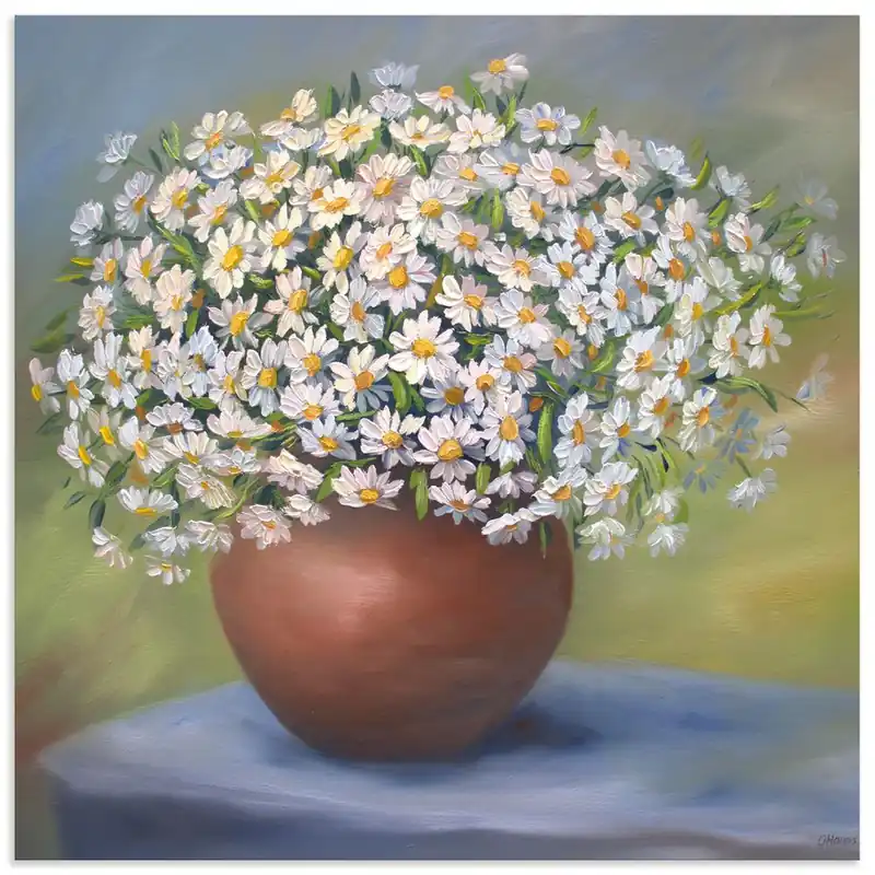 Heißes Angebot Margeriten U4PX Wandbild