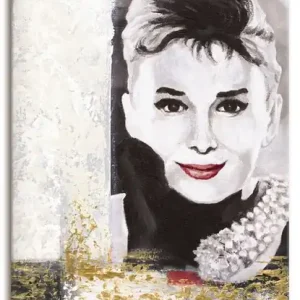 Günstig Hollywood Legenden VI - Audrey Hepburn T4LN Wandbild