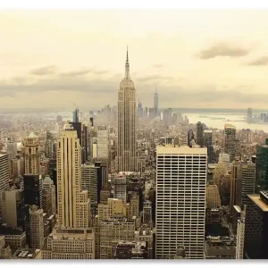 Skyline Manhattan - New York T1TO Wandbild Kostenfreie Lieferung
