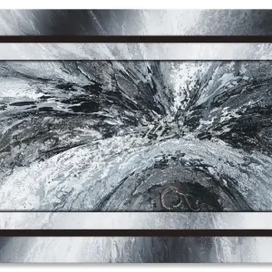 Schwarz - weiß abstrakt 1 T2GB Wandbild Mega-Angebot