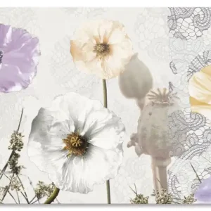Glänzende Mohnblumen T2VC Wandbild Ausverkauf
