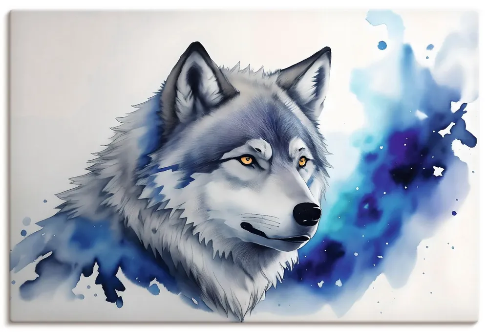 Finale Aktion Wolf Wandbild