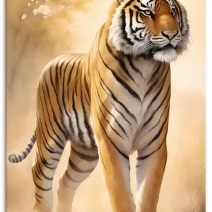 Top-Angebot Tiger Wandbild