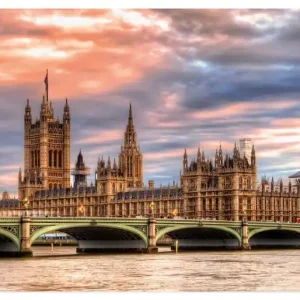 Günstig Westminster und Big Ben U5IY Wandbild