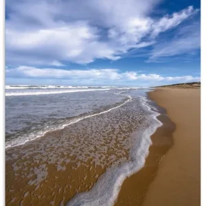 Heißes Angebot Sandstrand Atlantikküste Frankreich U5IE Wandbild