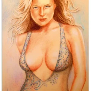 Versand Am Gleichen Tag Sexy in Dessous U4VK Wandbild