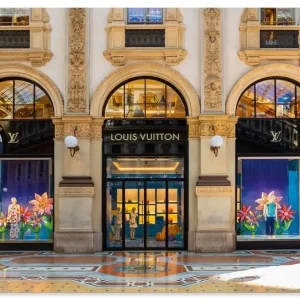Schaufenster Luxusgeschäft LOUIS VUITTON U4TJ Wandbild Super-Preis