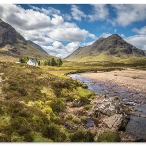 Top-Preis Highland Wanderweg Glencoe in Schottland U4XT Wandbild