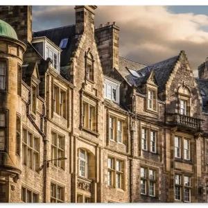 Super-Preis Cockburn Street Edinburgh, Schottland U4XP Wandbild