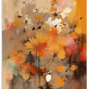 Saisonangebot Sonnenblumen Abstract 1 U4QV Wandbild