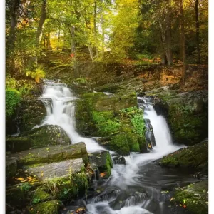 Begrenztes Angebot Selkefall im Harz U4PG Wandbild