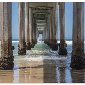 Unterhalb des Scripps Pier, La Jolla U4NX Wandbild Jetzt Bestellen
