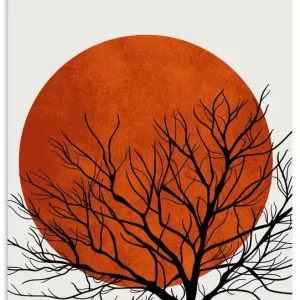 Warmer Winter U3XX Wandbild Kostenloser Rückversand