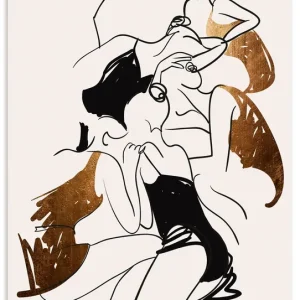 Echt Ballerinas U3VN Wandbild