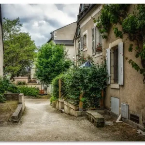 Abverkauf Dorf in der Bretagne - Frankreich U3NG Wandbild