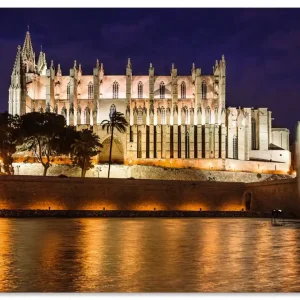 Gratis Versand Kathedrale in Palma de Mallorca Balearen U3SM Wandbild