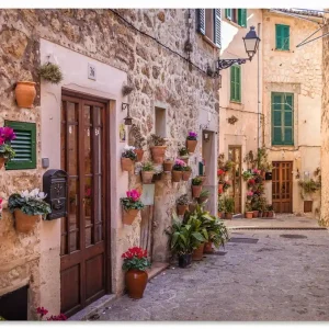 Altstadtgasse in Valldemossa II U3SI Wandbild Markenware