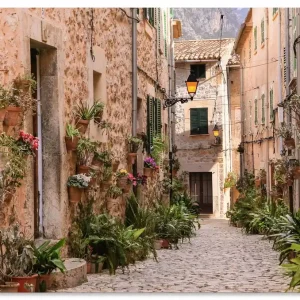 Altstadtgasse in Valldemossa I U3SG Wandbild Mega-Angebot