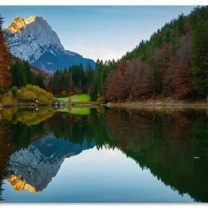 Herbst am Rießersee U3RQ Wandbild Preiswert
