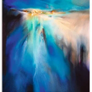Winterabend II U3RF Wandbild Markenware