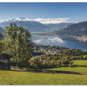 Blick auf den Zeller See U2JI Wandbild Zertifiziert