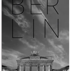 Angebot Brandenburger Tor in Berlin U3PT Wandbild