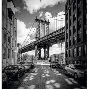 Geprüft Manhattan Bridge in Brooklyn, New York U3NN Wandbild