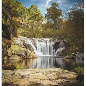 Wildbach im Norden Portugals U2SJ Wandbild Versand Am Gleichen Tag
