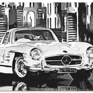 300 SL Flügeltürer U2ZP Wandbild Begrenztes Angebot