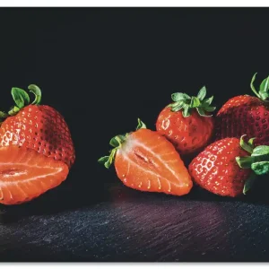 Sofort Bestellen Erdbeeren, süß und fruchtig U2NV Wandbild