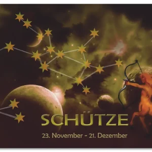 Sternzeichen - Schütze U2HU Wandbild Bestseller