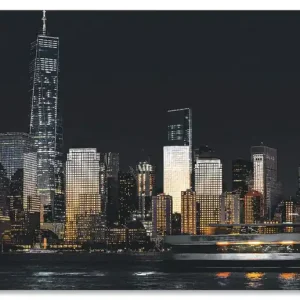 Finale Aktion New York Financial Distrikt U2KP Wandbild