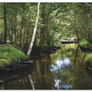 Top-Angebot Romantische Flusslandschaft Frankreich U2NE Wandbild