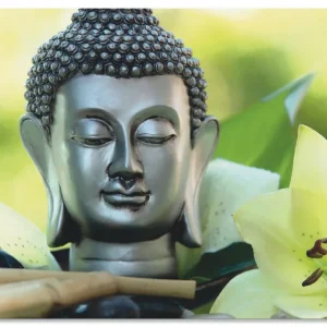 Entspannung und Ruhe mit Buddha U2KN Wandbild Zertifiziert