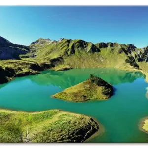 Schrecksee Bayerischen Hochalpen U2NH Wandbild Aktuell