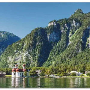 Blick auf den Königssee U2MX Wandbild Sonderangebot