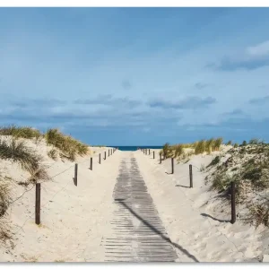 Strandaufgang an Küste der Ostsee U2MH Wandbild Begrenztes Angebot