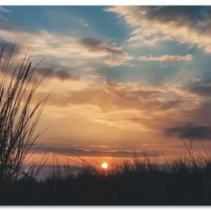 Sonnenuntergang an der Küste Ostsee U2LT Wandbild Jetzt Kaufen