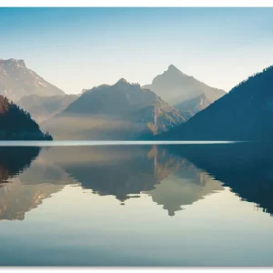 Sichere Zahlung Morgen am Traunsee U1VV Wandbild