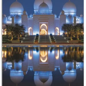Schneller Versand Scheich-Zayid-Moschee U1YA Wandbild