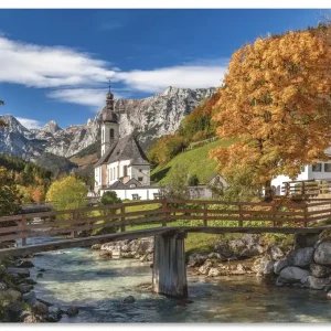 Herbst im Berchtesgadener Land U1XZ Wandbild Markenprodukt